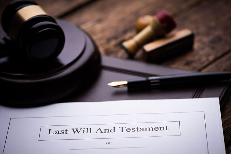 Will Testament Document - Inheritance Issue